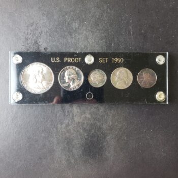 1950 United States Proof Coins in a Plastic Holder