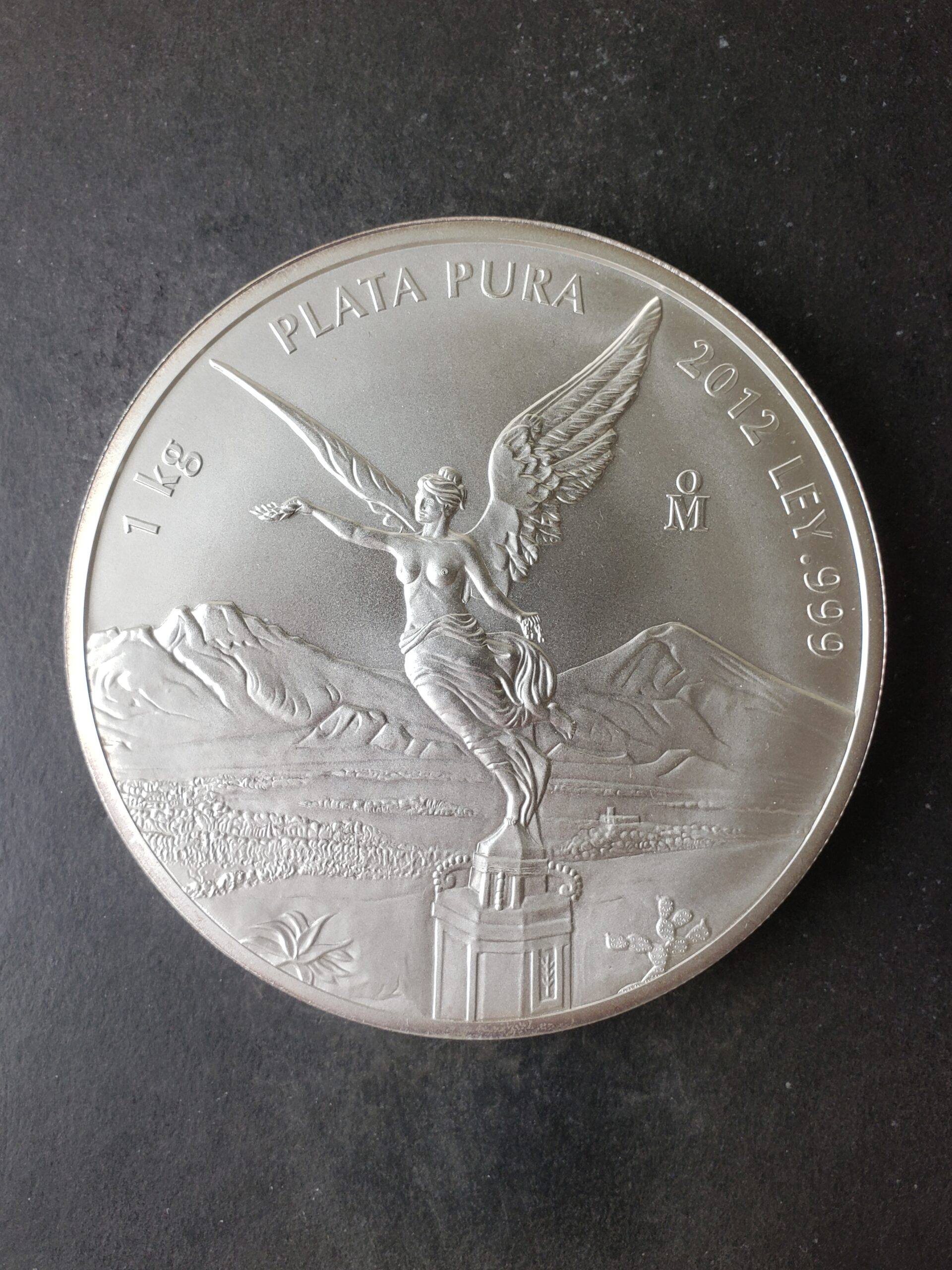 2012 Mexico 1 kilogram Silver Libertad