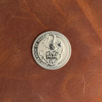 2018 Great Britain 1 oz Platinum Red Dragon