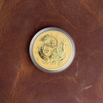 1 oz Gold Dragon Coin