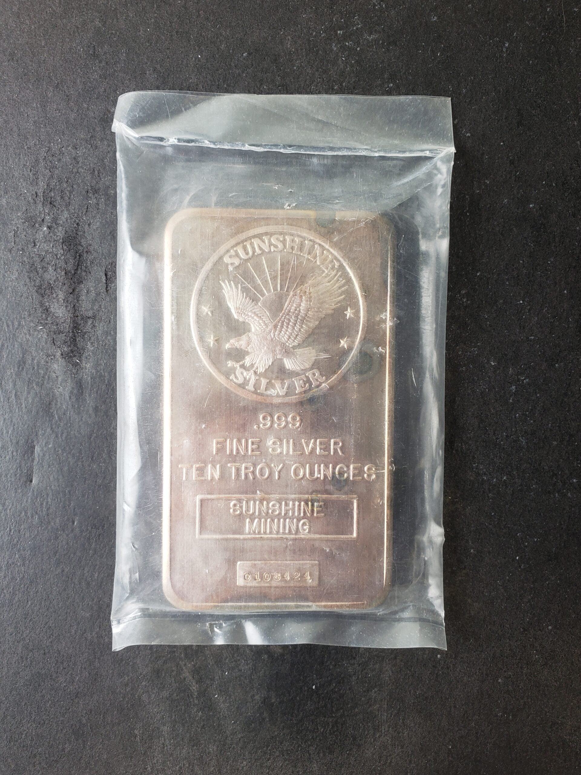 10 oz Silver Sunshine Bar