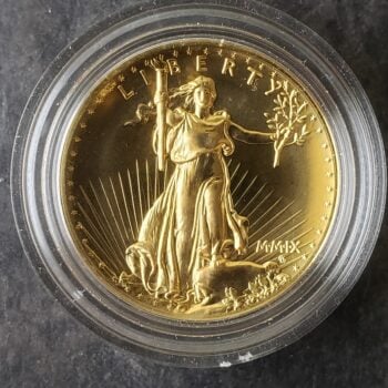 2009 Ultra High Relief $20 1oz Gold Double Eagle