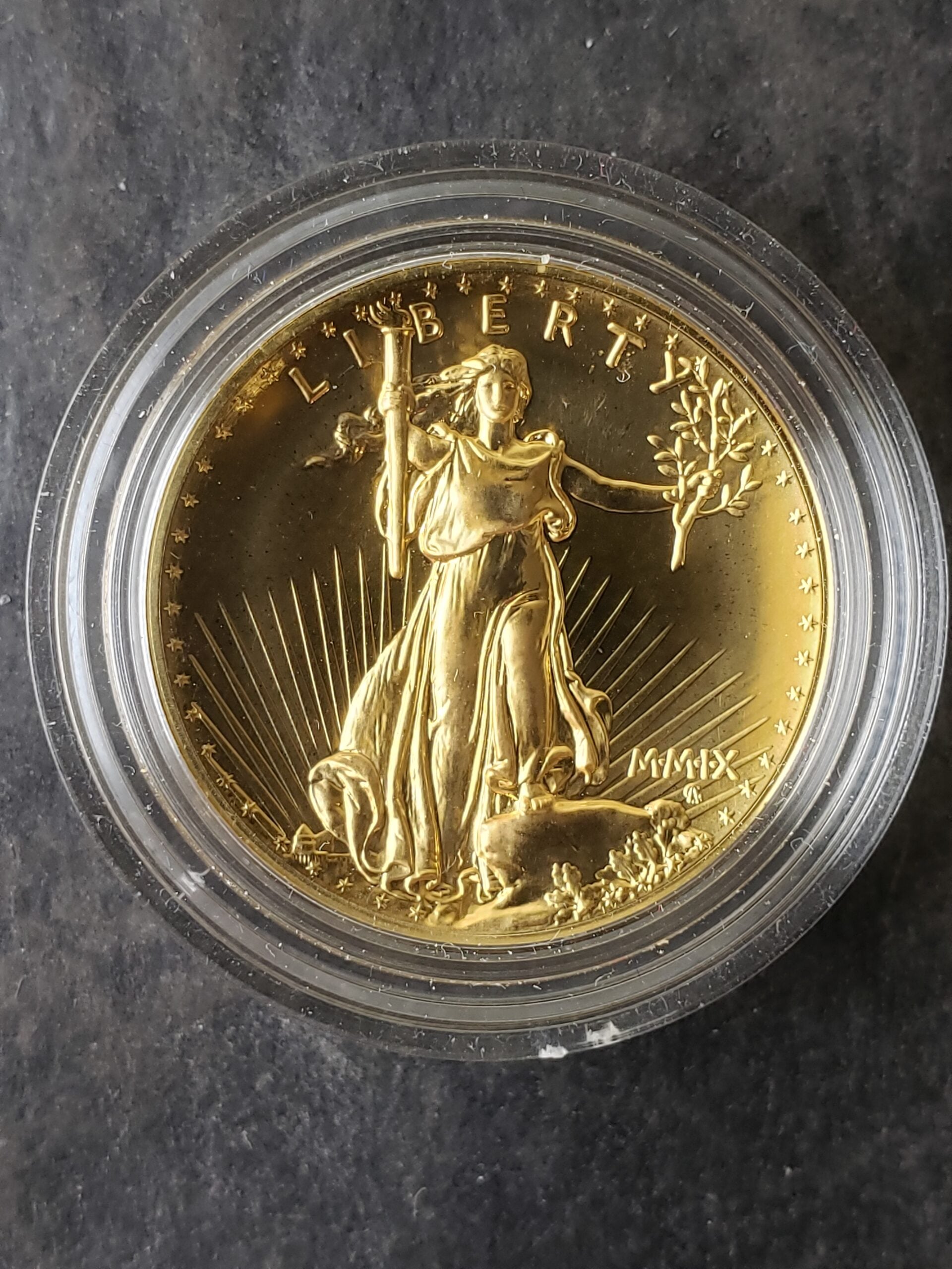 2009 Ultra High Relief $20 1oz Gold Double Eagle