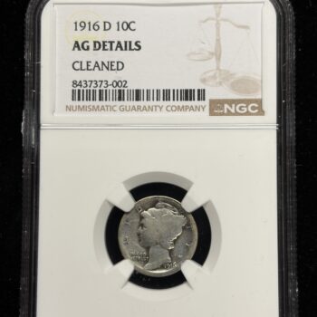 1916-D Mercury Dime