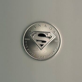 AUCTION - 1 oz Silver Superman