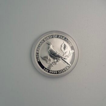 1 oz Silver Bird of Paradise
