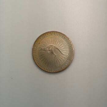 1 oz Silver Kangaroo - Poor Condition