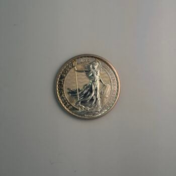 1 oz Silver Britannia - Poor Condition