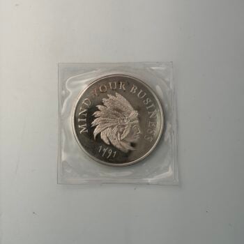 1 oz Silver Mind Your Business Round