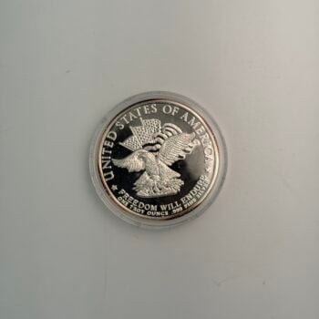 1 oz Silver Operation Iraqi Freedom Round