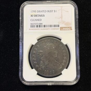 1795 Draped Bust Dollar NGC XF Details