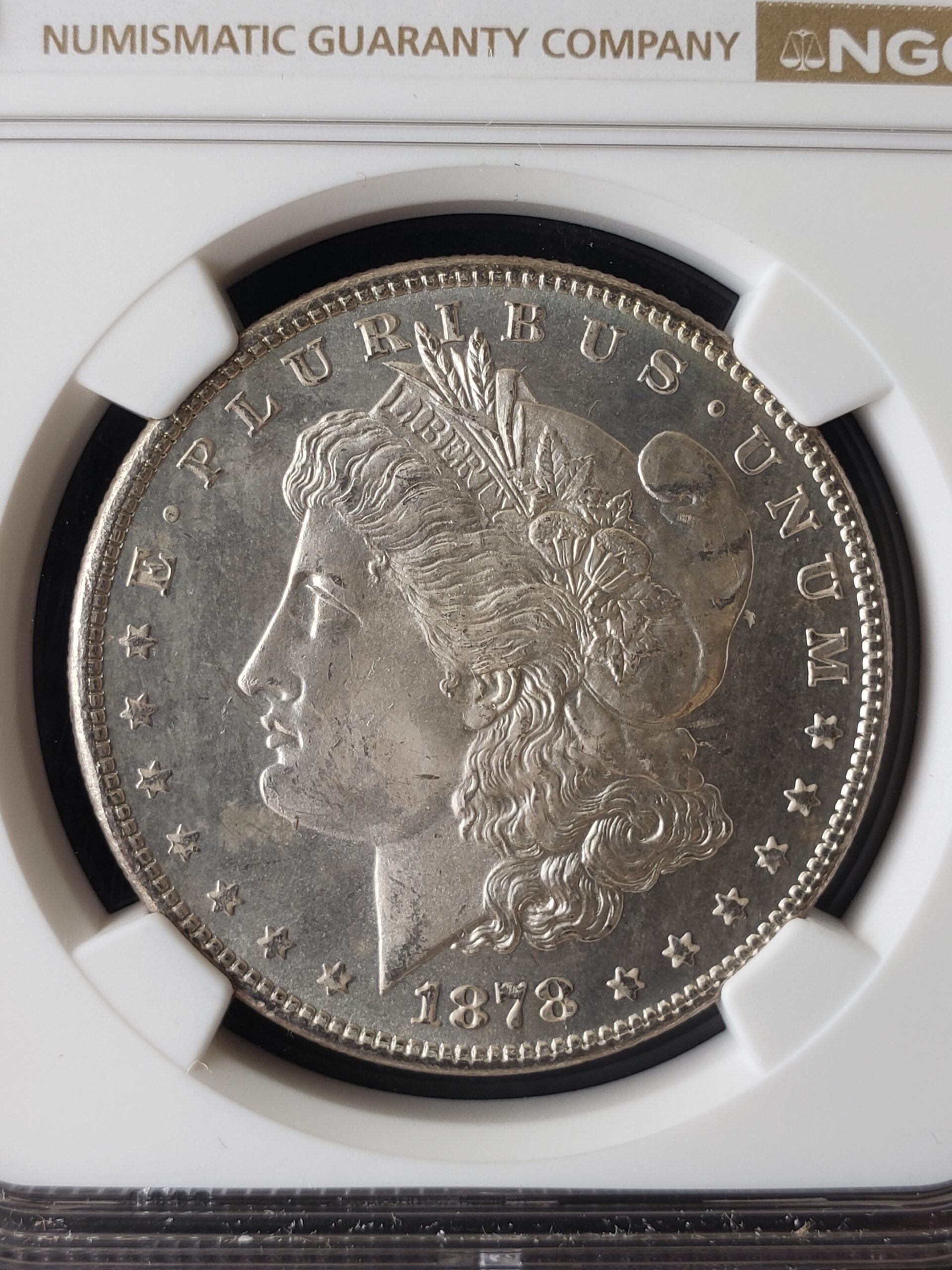 1878 S $1 Morgan Silver Dollar NGC MS64 | Jefferson Coin