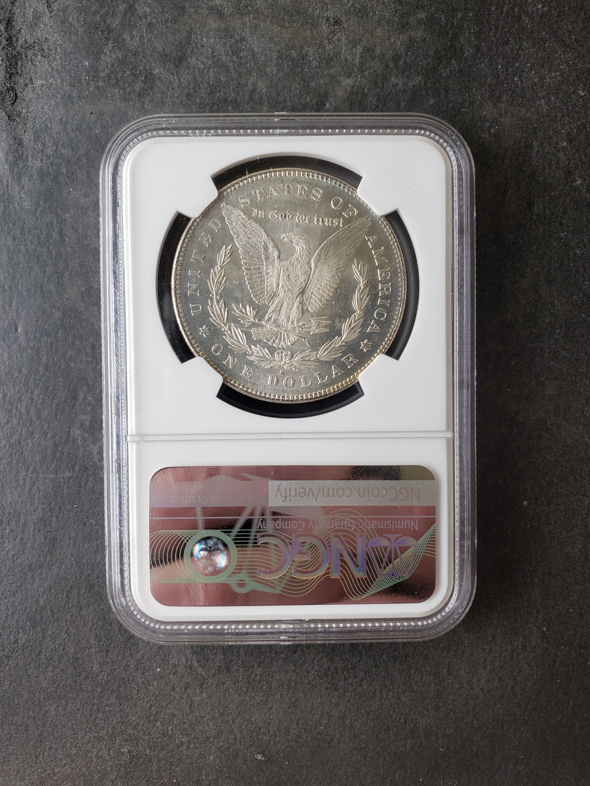 1878 S $1 Morgan Silver Dollar NGC MS64 | Jefferson Coin