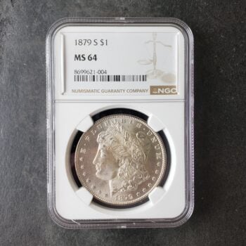 1879 S $1 Morgan Silver Dollar NGC MS64