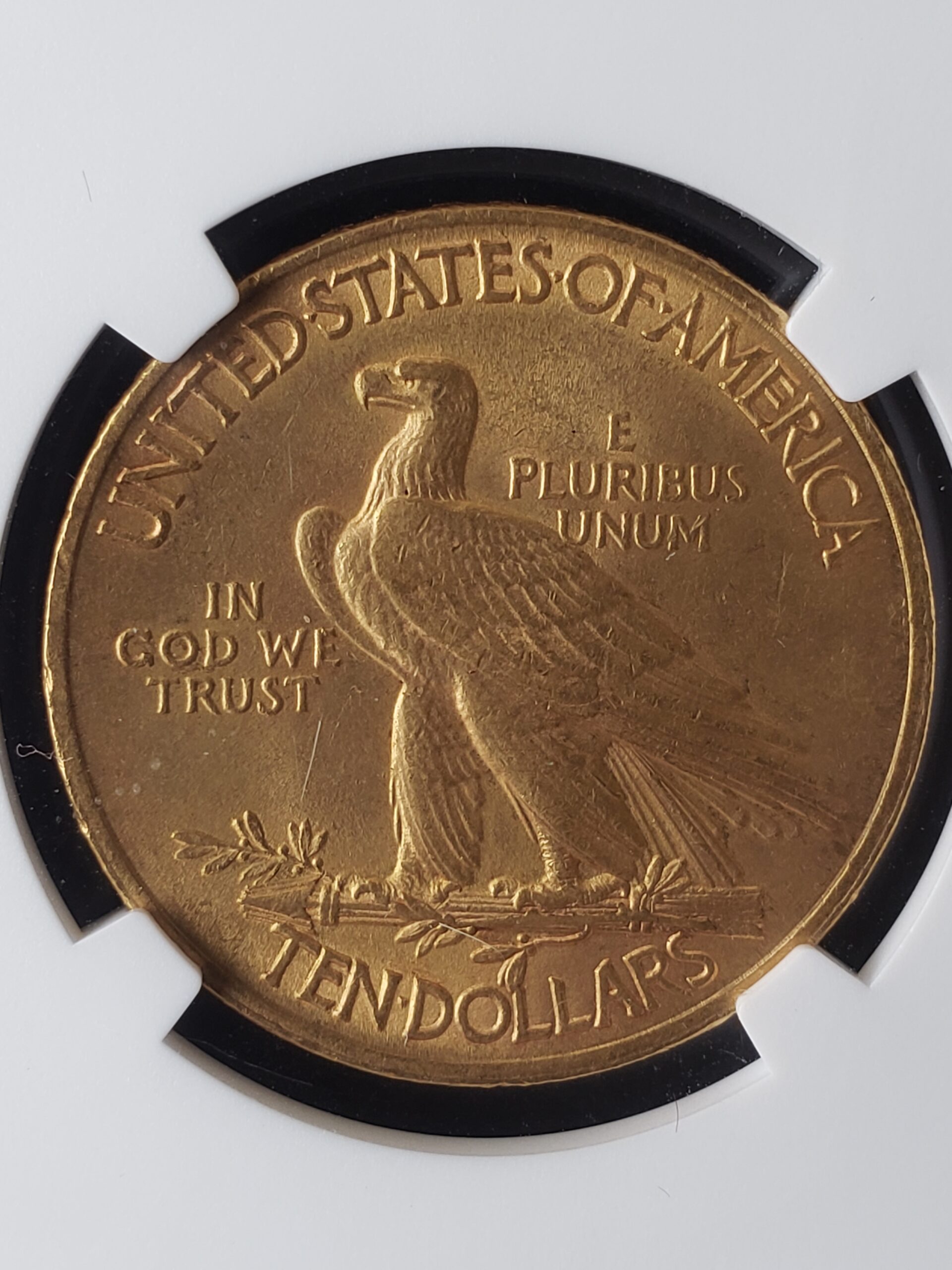 1911 $10 Indian Head Gold Eagle NGC UNC Details Cleaned - Image 3