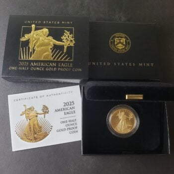 2025 W Proof $25 1/2oz Gold American Eagle