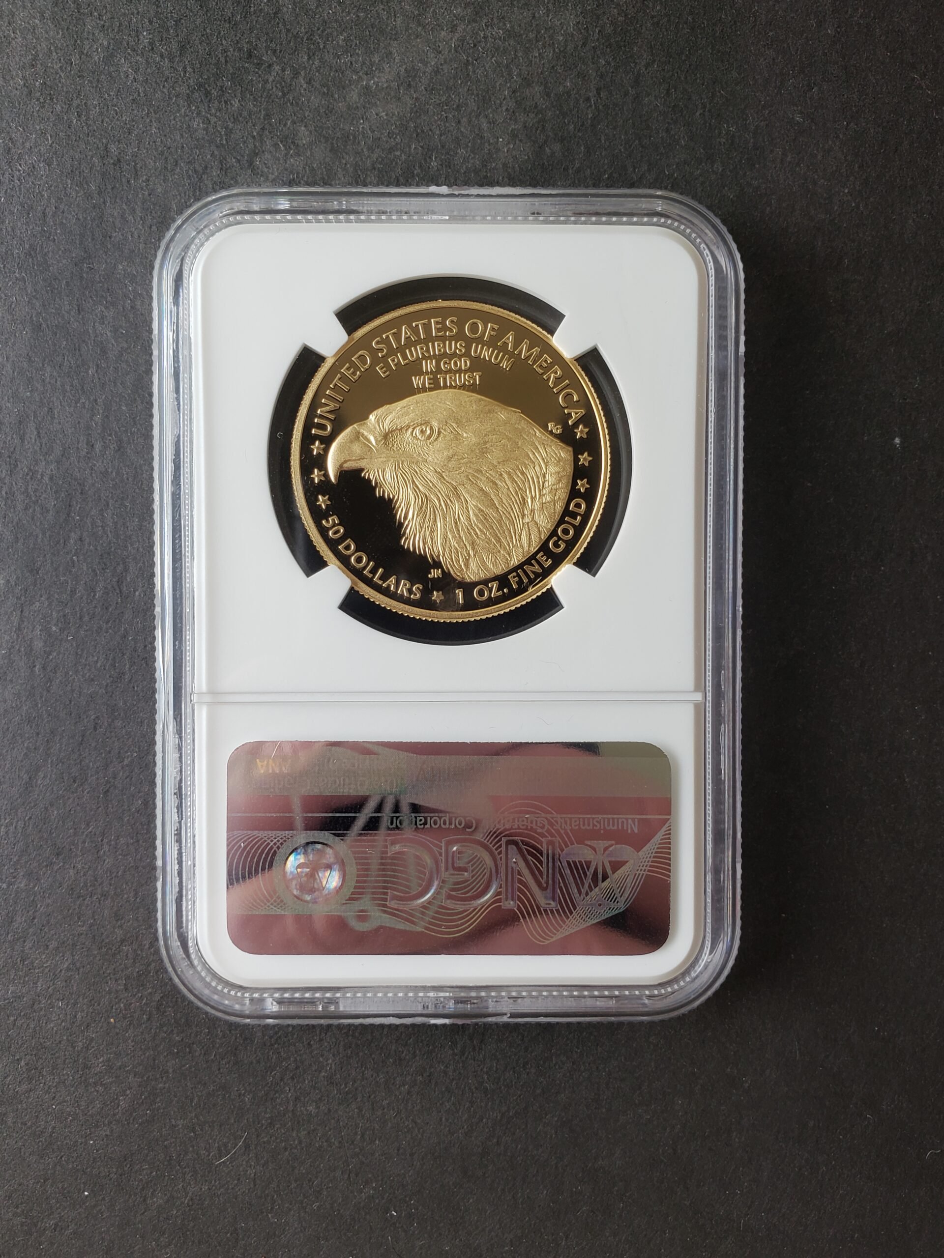 2021 W Proof $50 1oz Gold American Eagle Type 2 NGC PF70 Ultra Cameo - Image 4
