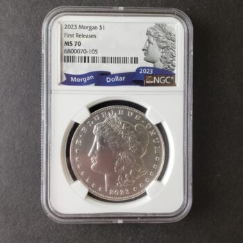 2023 Uncirculated $1 Morgan Silver Dollar NGC MS70