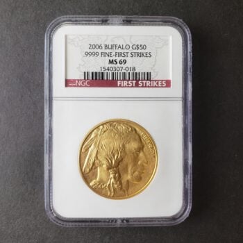 2006 $50 1oz Gold Buffalo NGC MS69