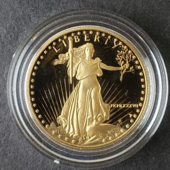 1987 P Proof $25 1/2oz Gold American Eagle