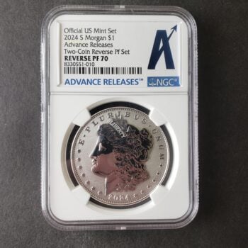 2024 S Reverse Proof $1 Morgan Silver Dollar NGC PF70
